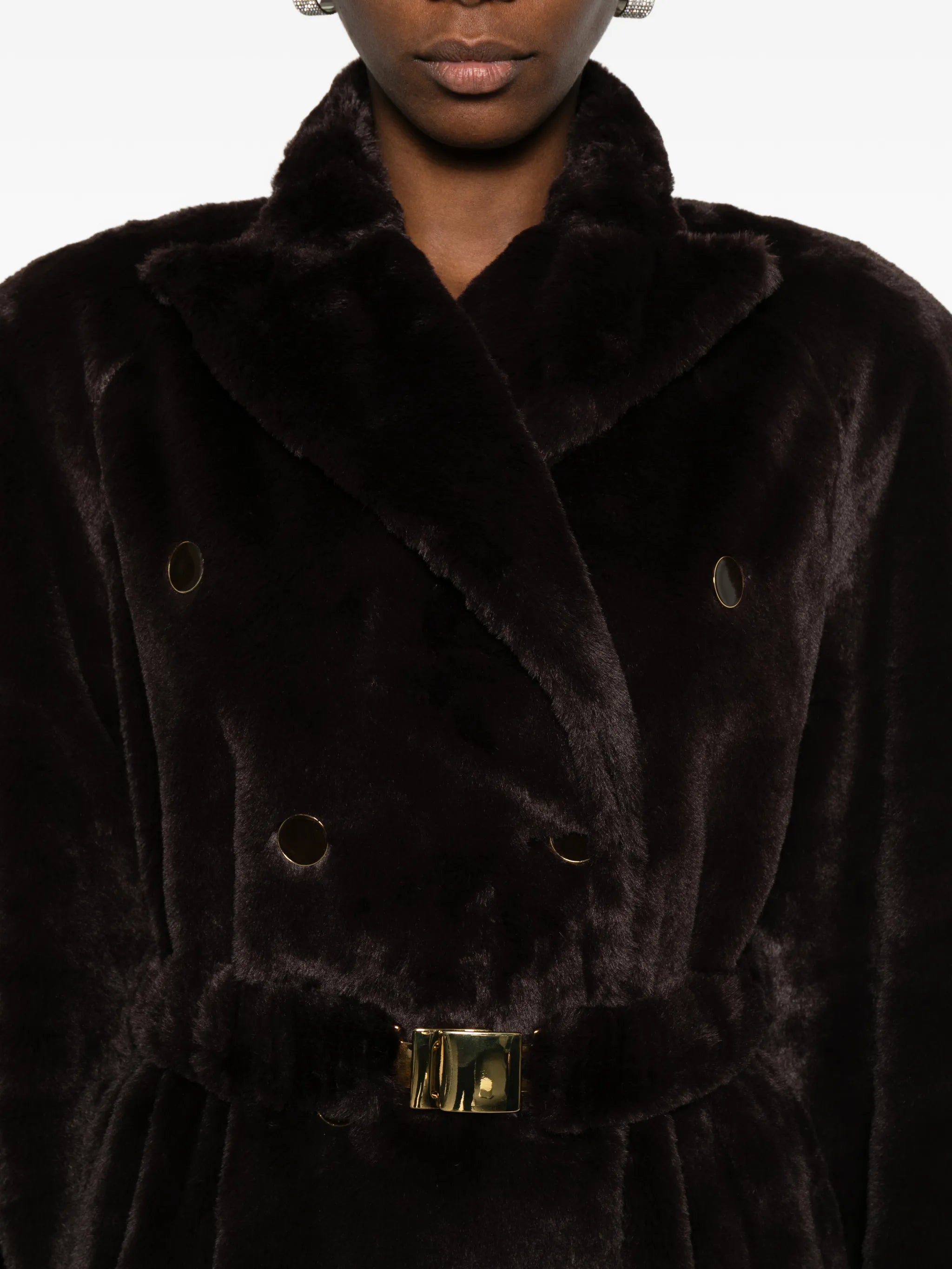 double-breasted coat
