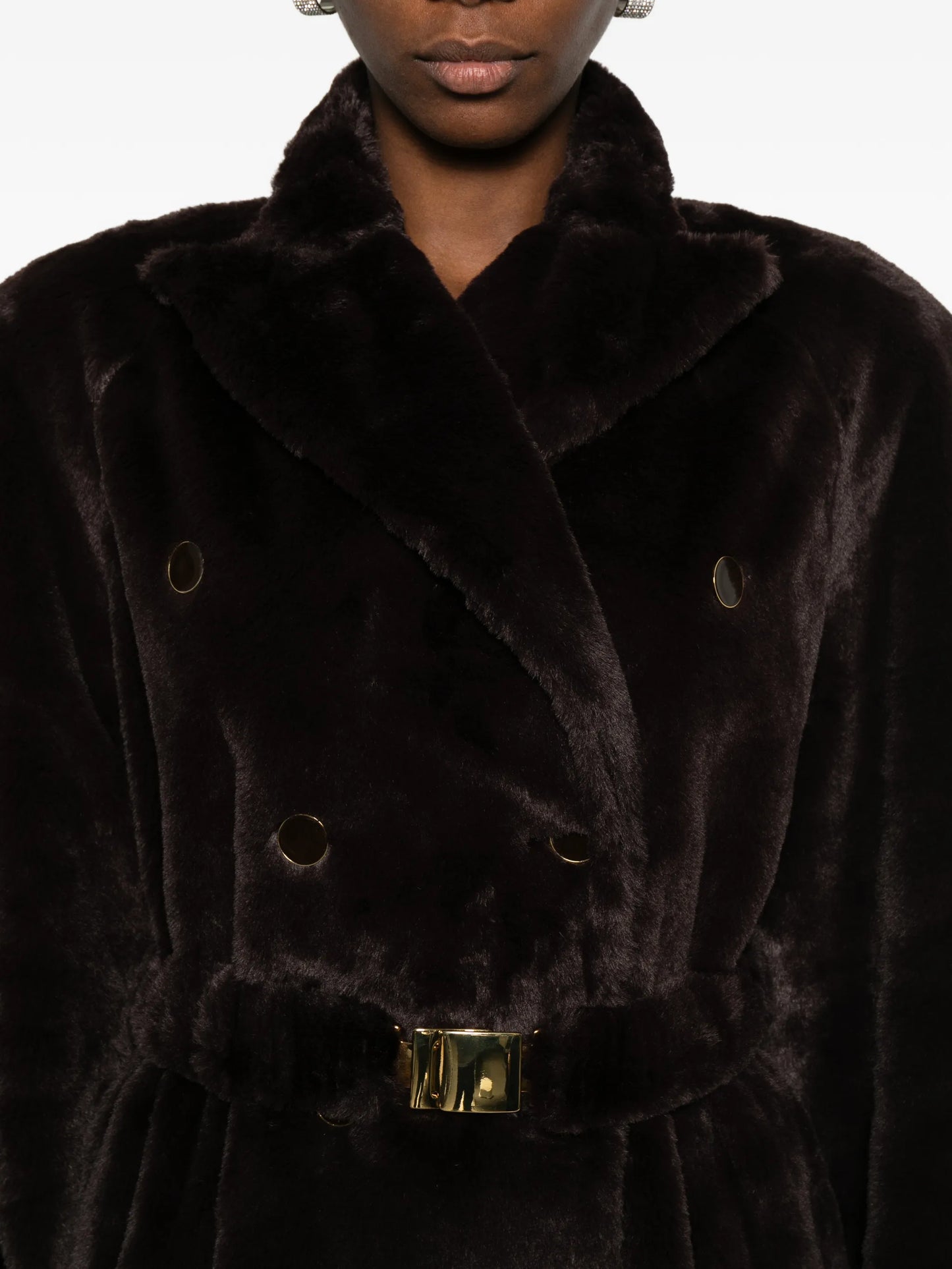 double-breasted coat