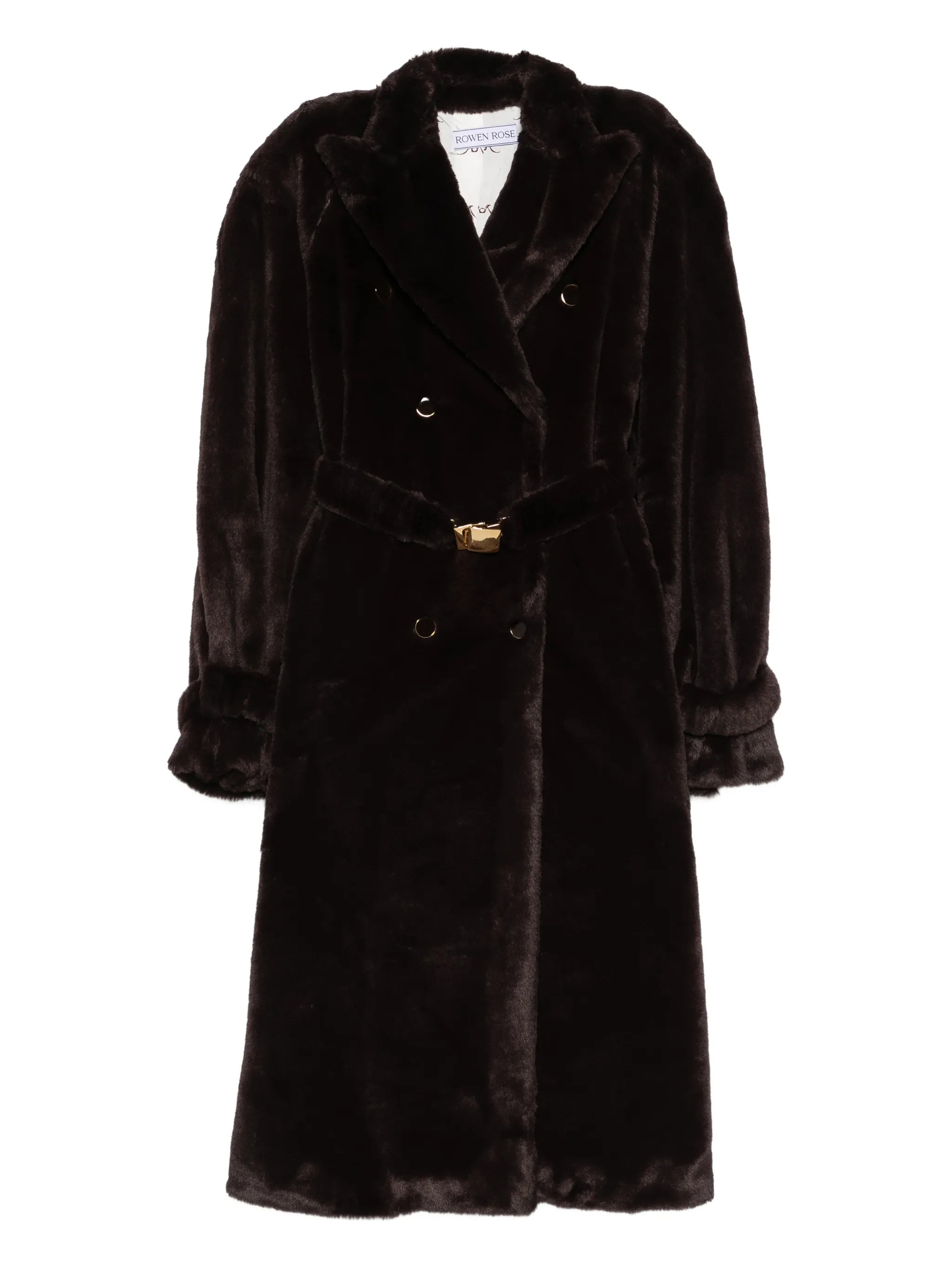 double-breasted coat