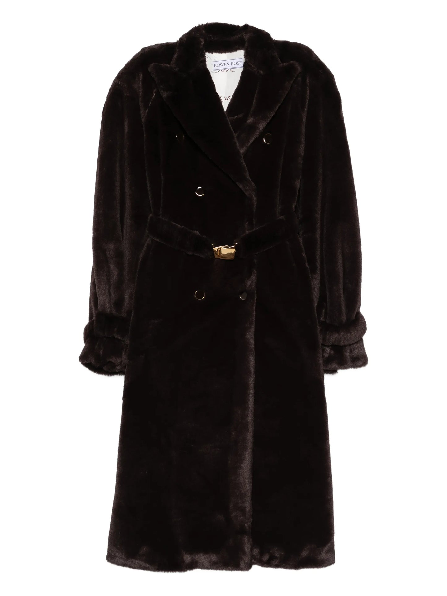 double-breasted coat