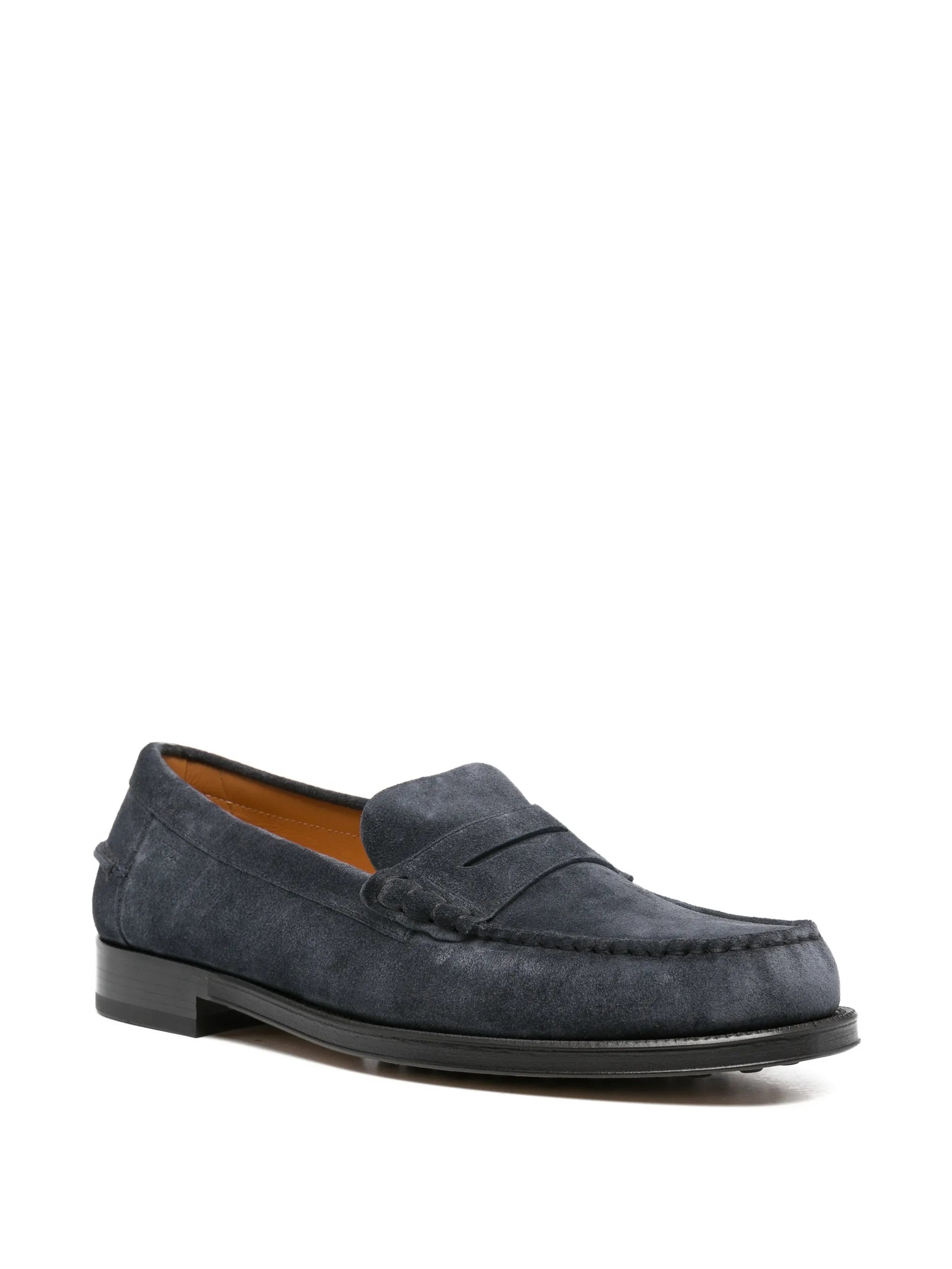 penny leather loafers
