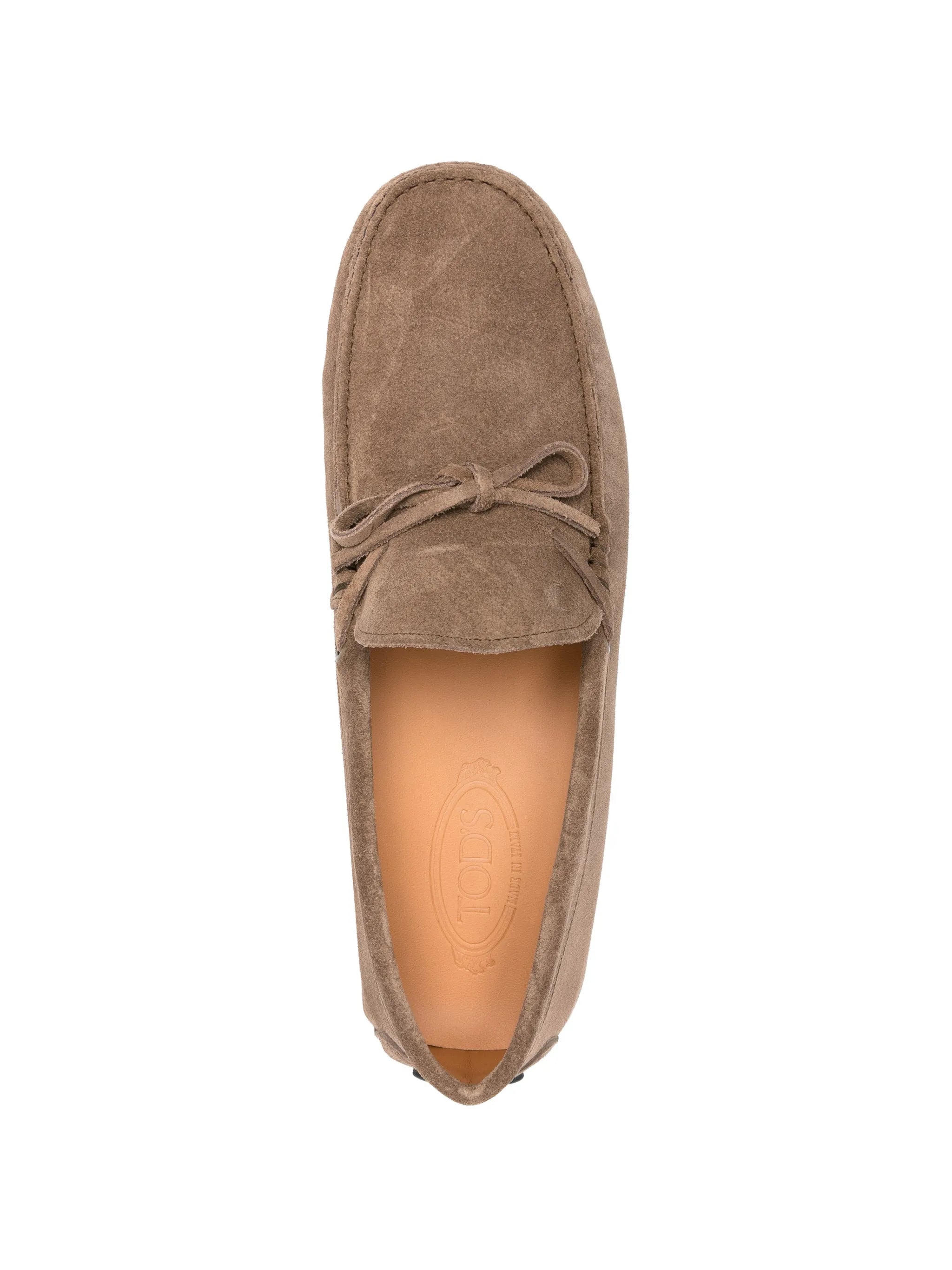 tie detail loafers