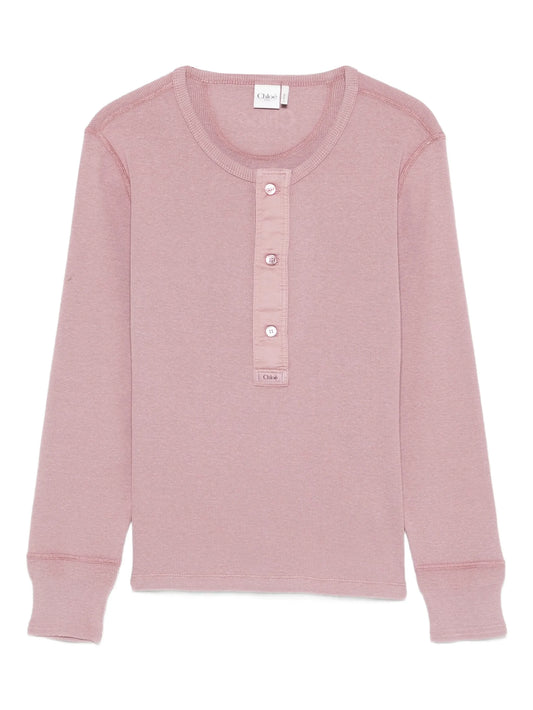 Henley cotton top