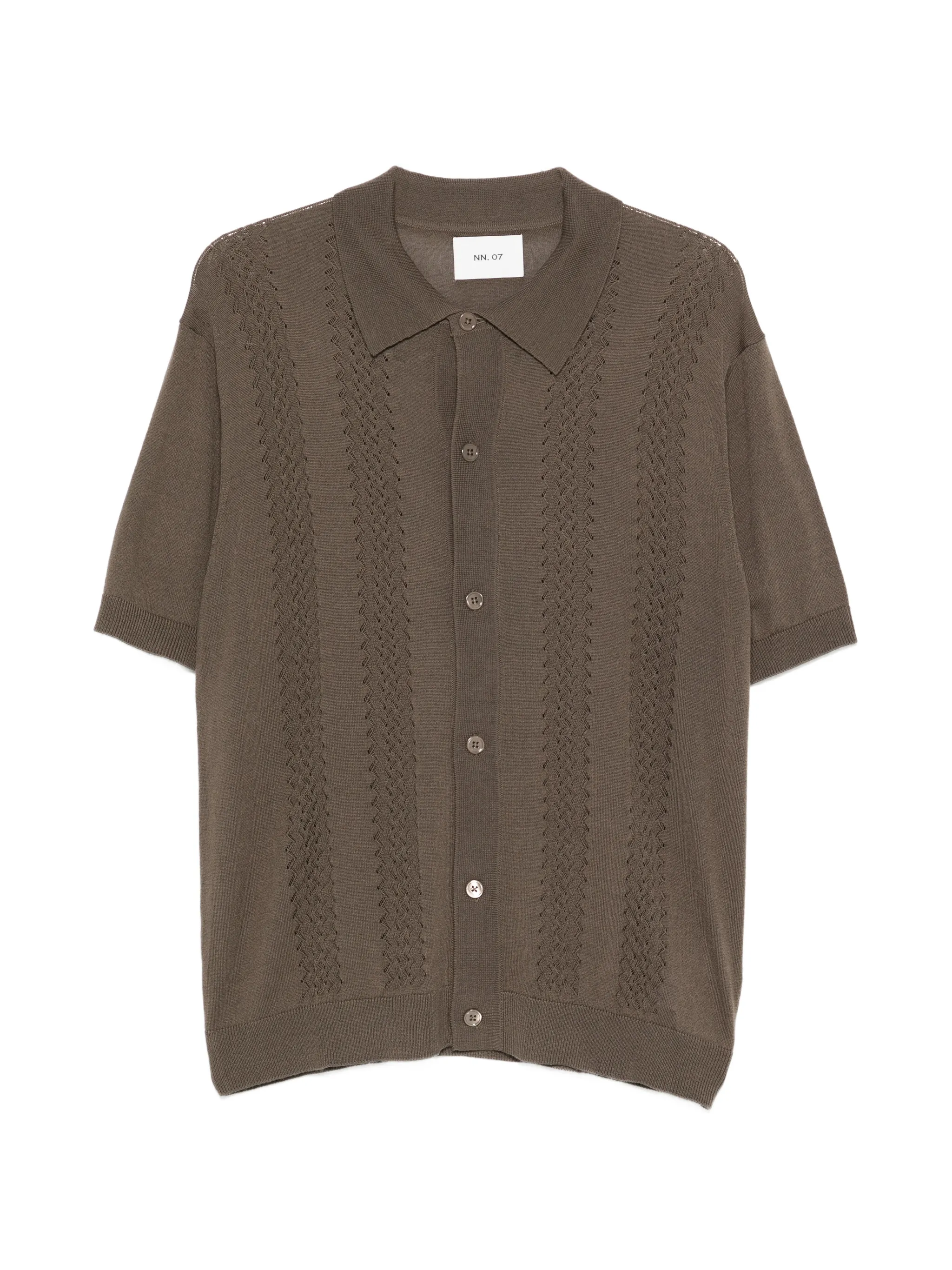 Thor openwork knit cardigan