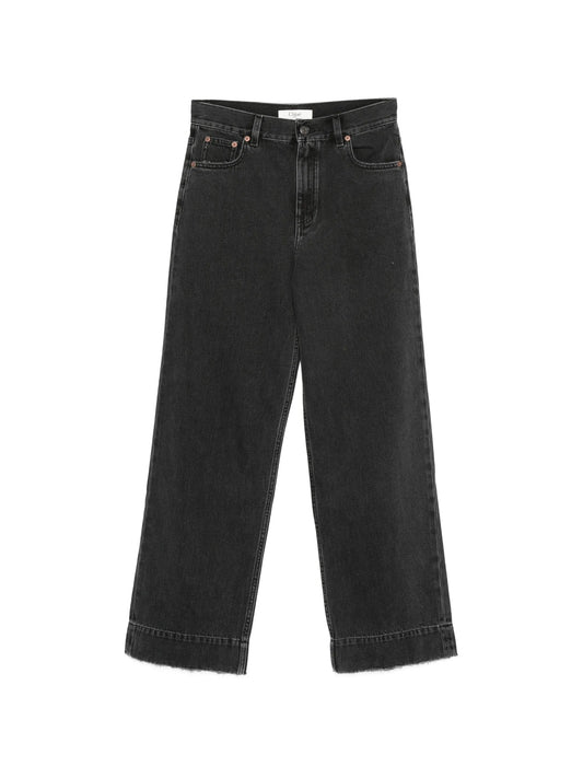 logo-patch jeans