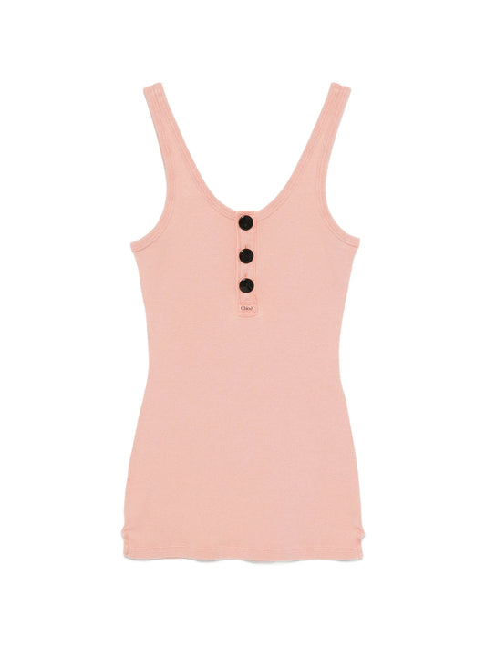 button T-shirt