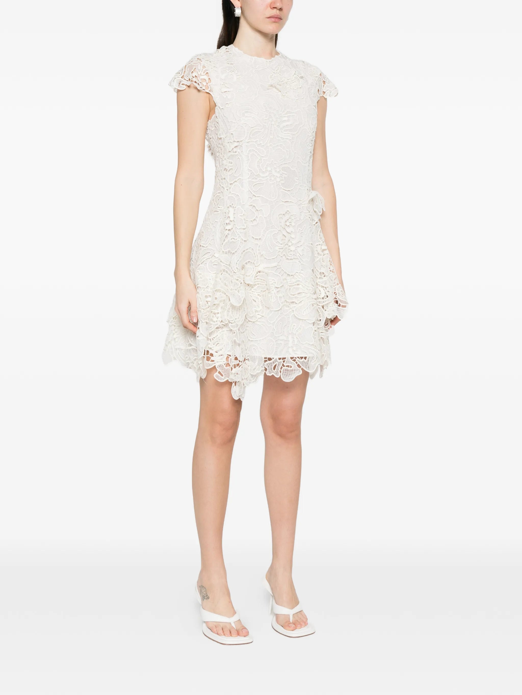 Novelle lace mini dress
