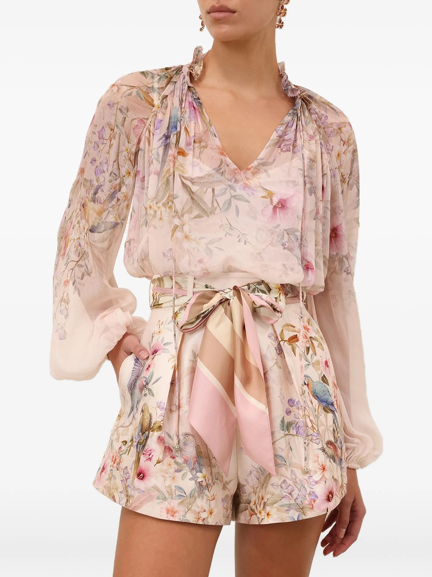 Rebellion printed blouse