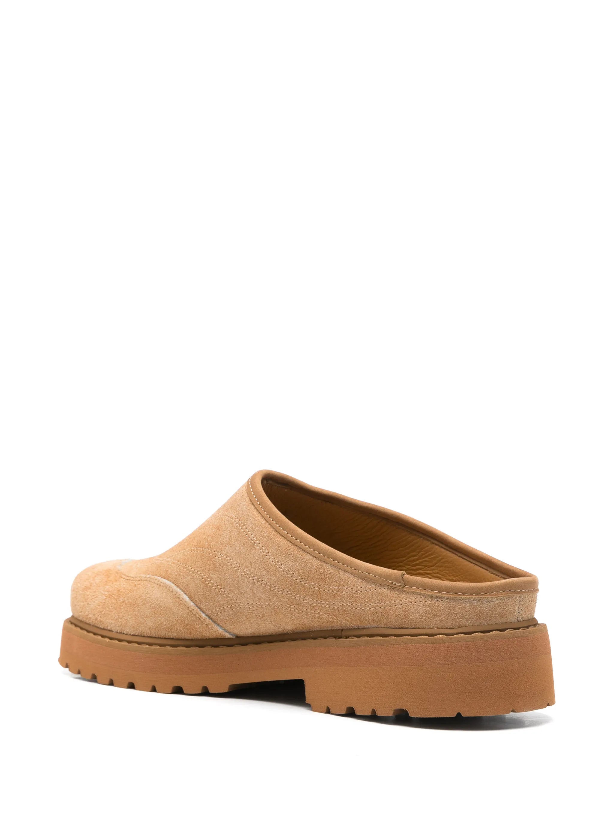 round-toe mules