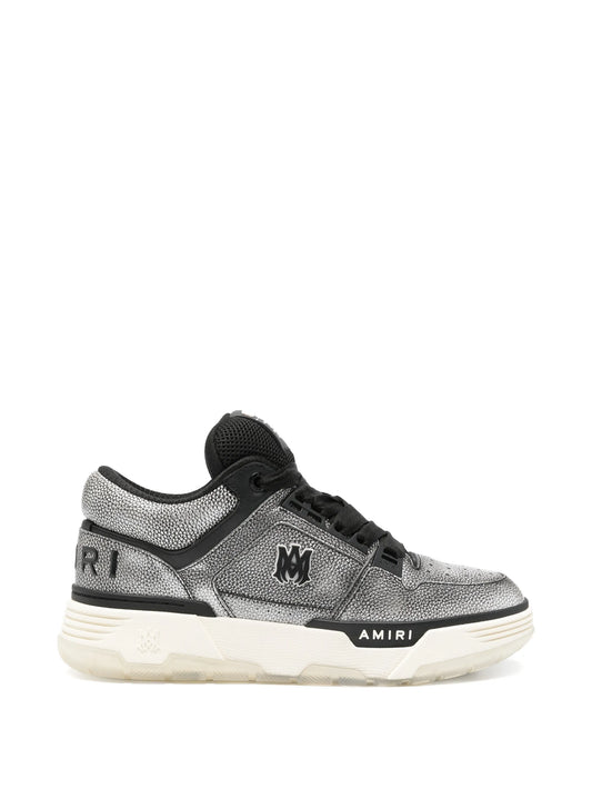 pebbled low-top trainers