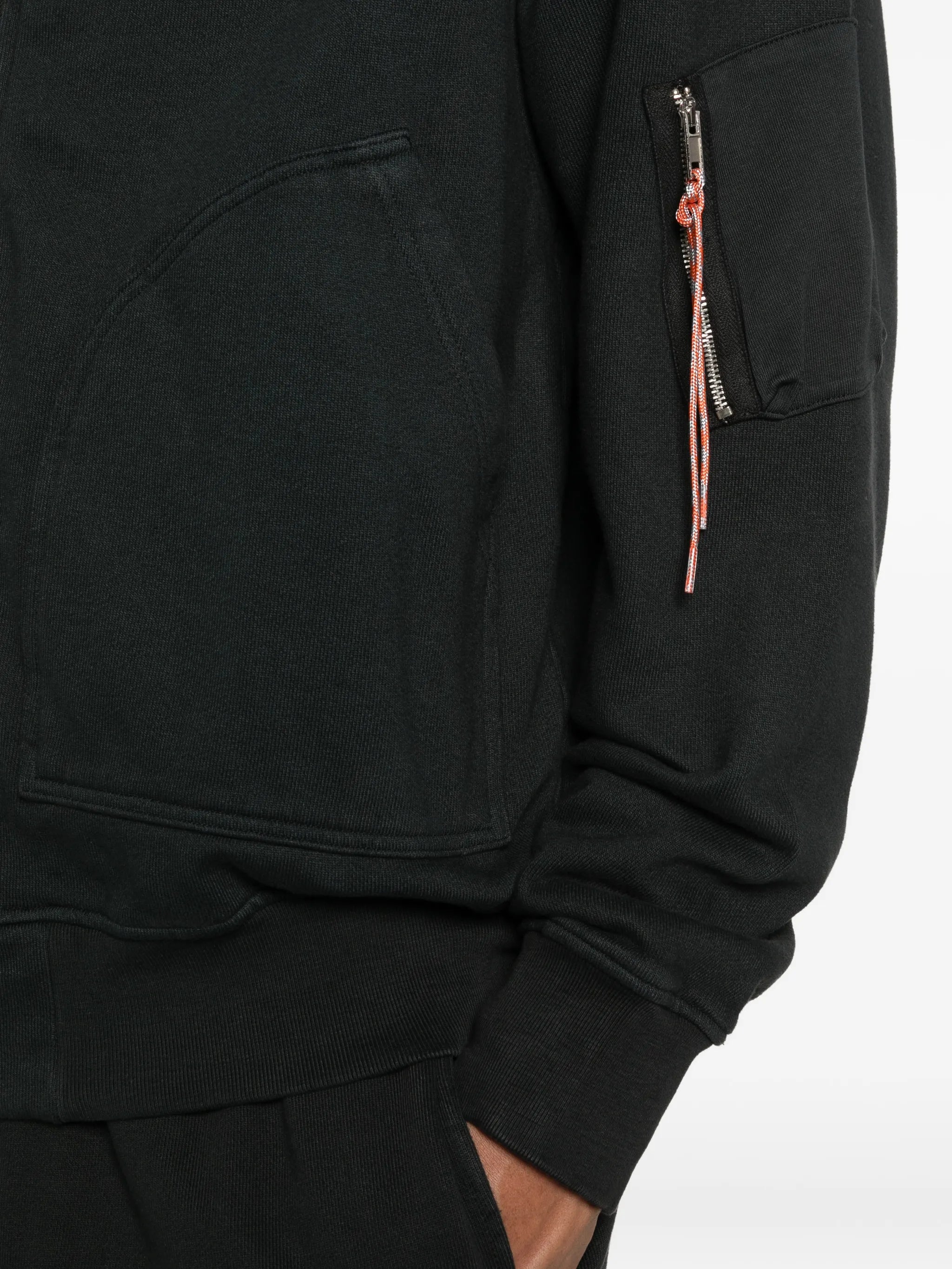 Temple faded bomber jacket