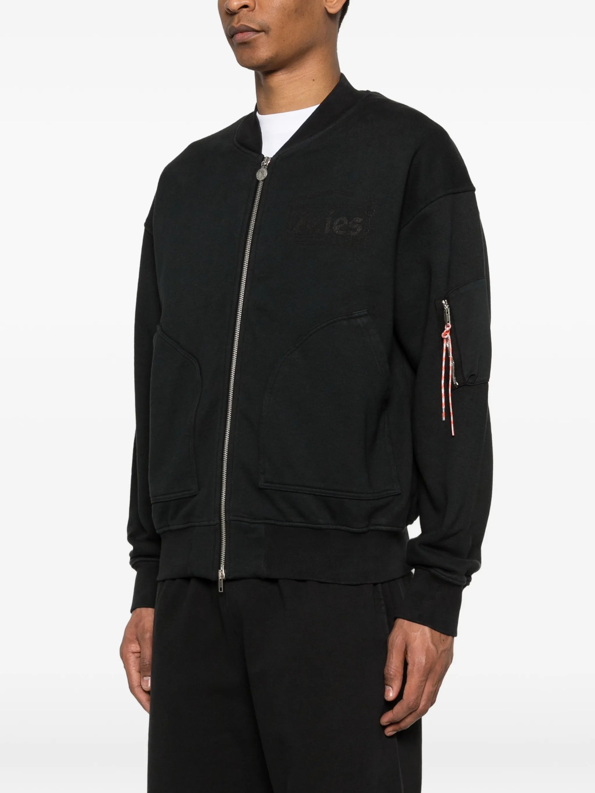 Temple faded bomber jacket