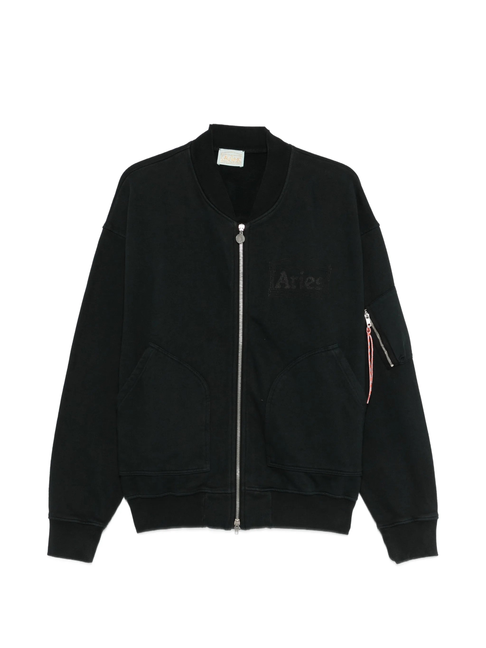 Temple faded bomber jacket
