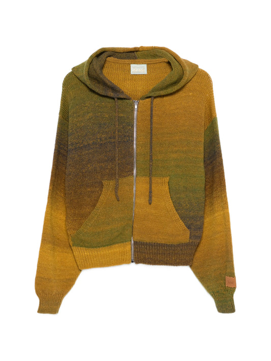 long-sleeve hoodie cardigan
