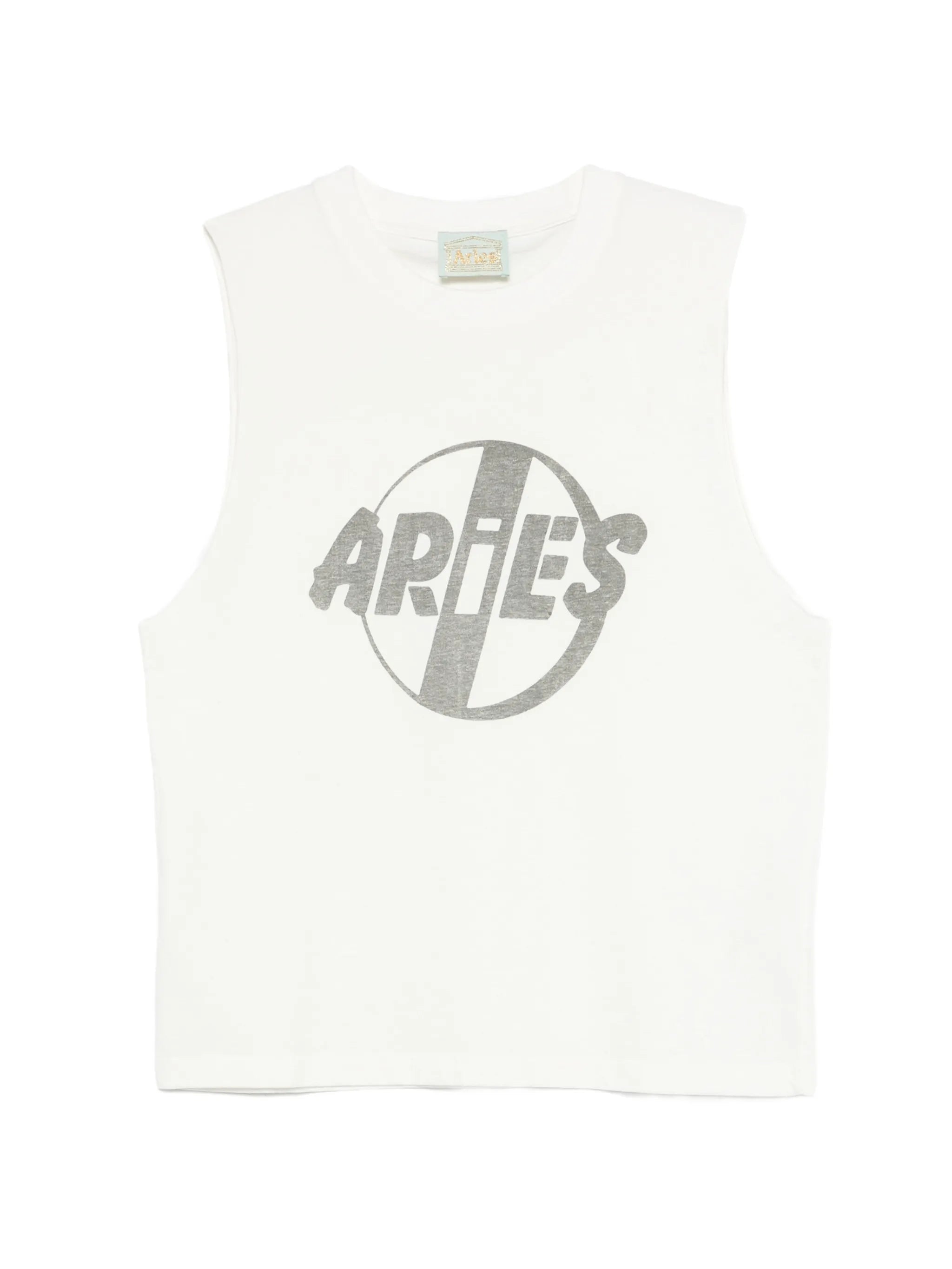 Punk logo muscle vest