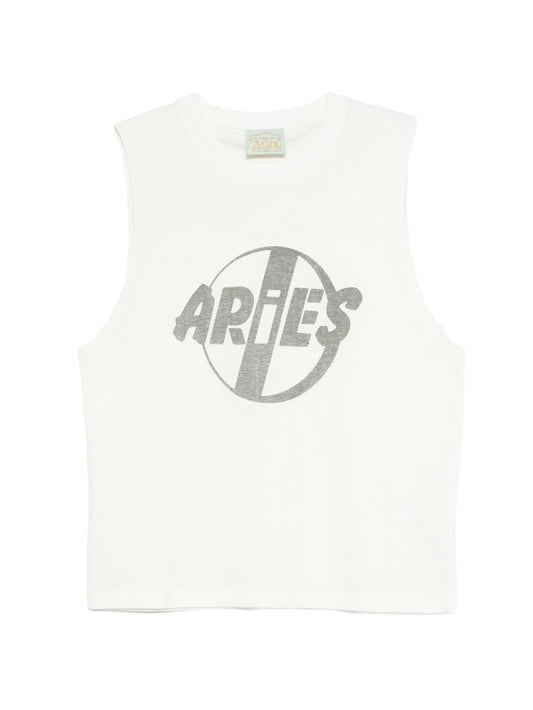 Punk logo muscle vest