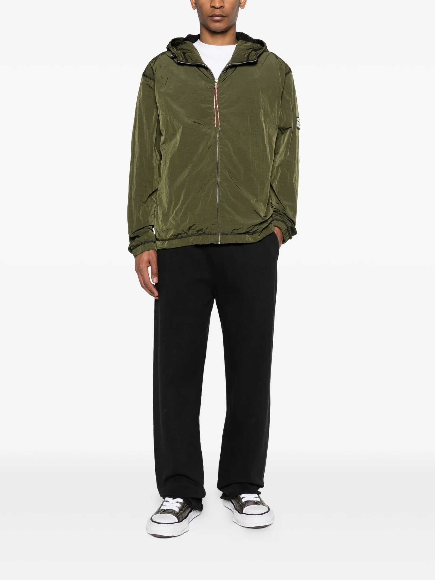 Windcheater hooded jacket