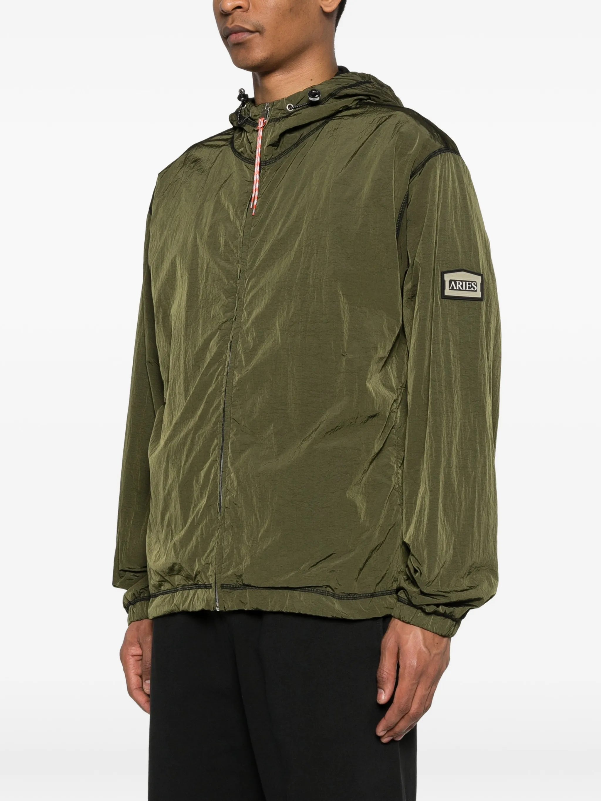 Windcheater hooded jacket