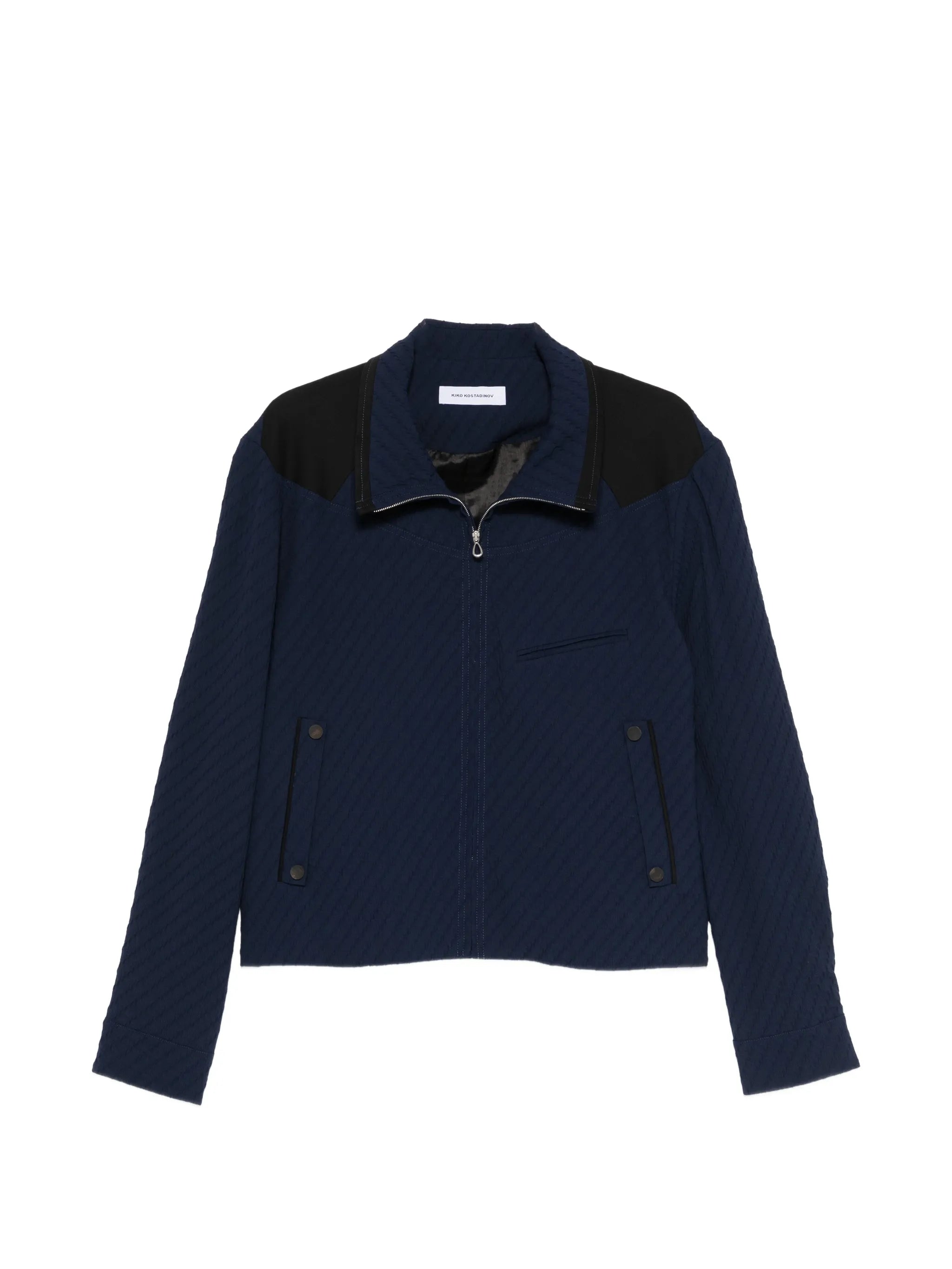Noro textured blouson