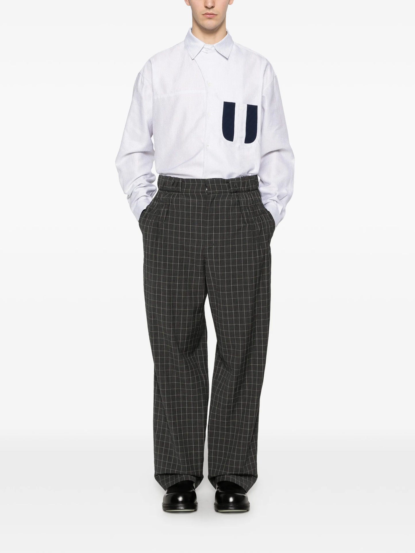 Veca panelled shirt