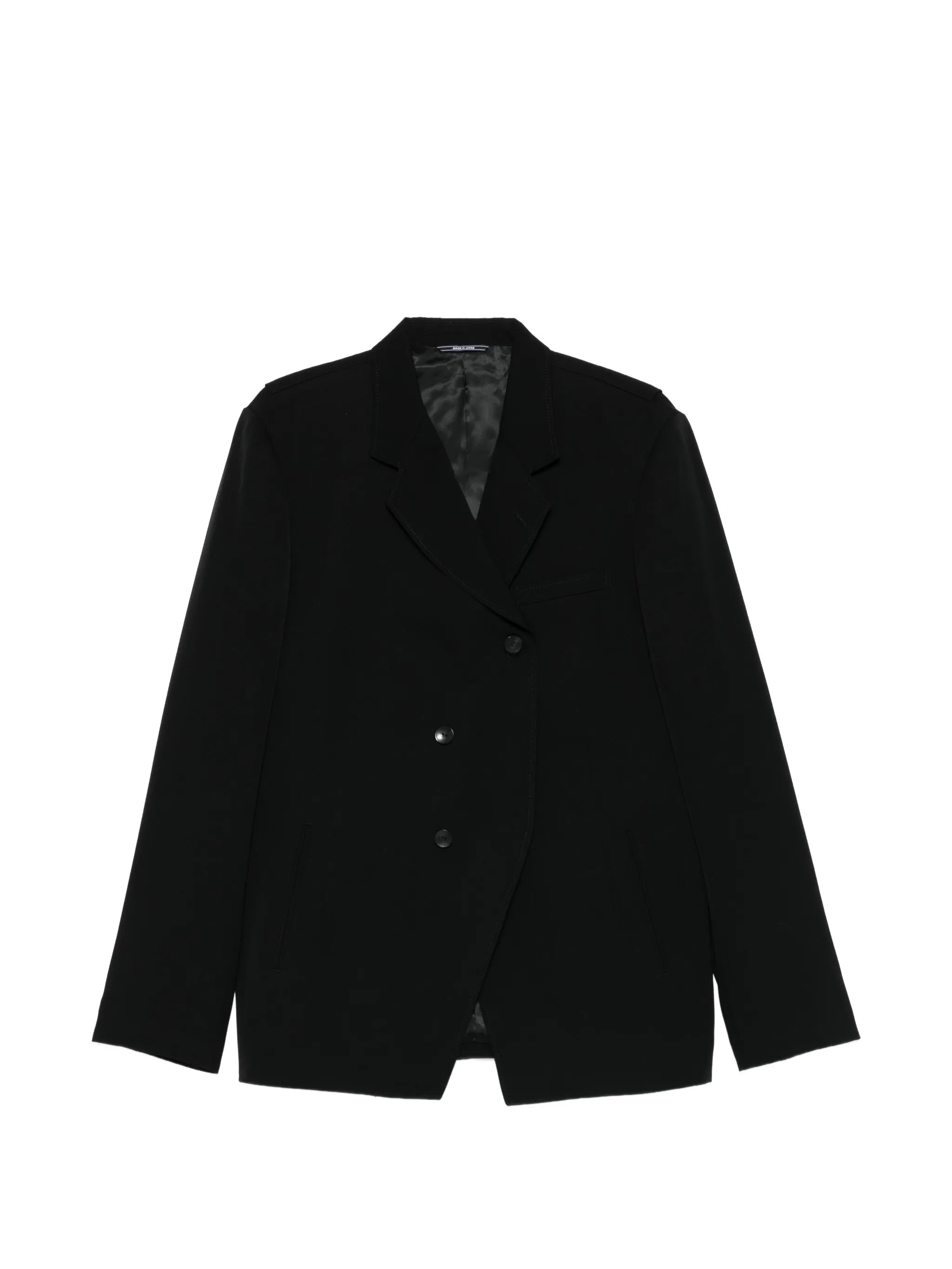 double-breasted tailored jacket