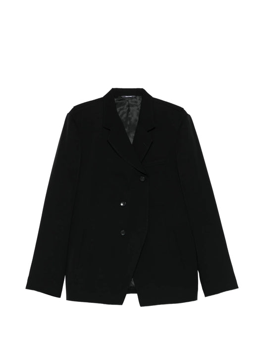 double-breasted tailored jacket