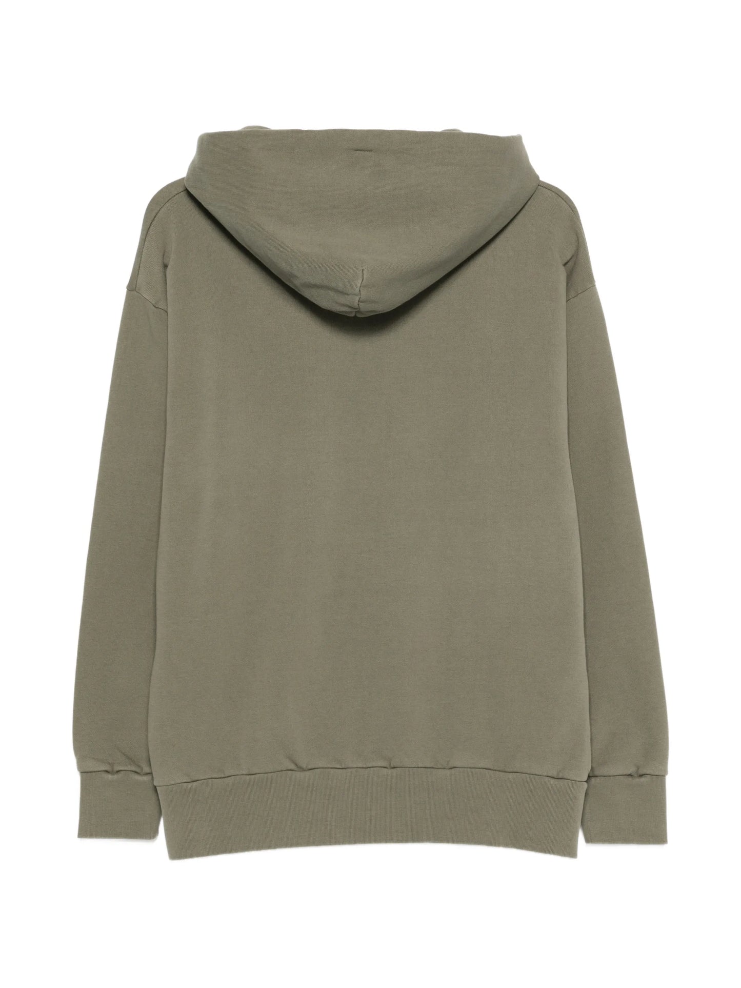 temple-print hoodie