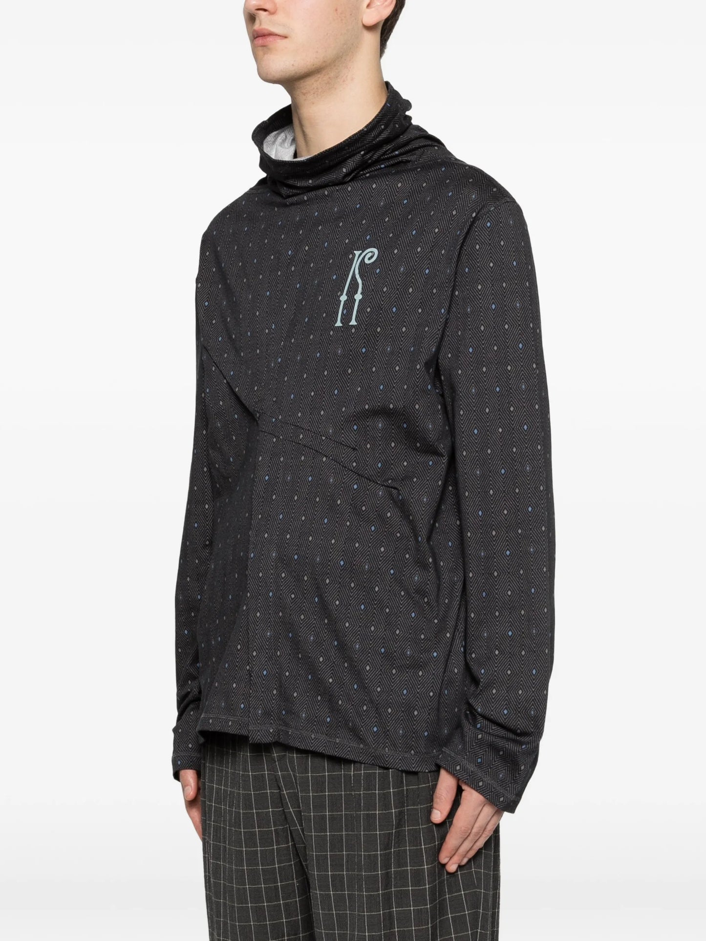 Ohne long-sleeve mock-neck T-shirt