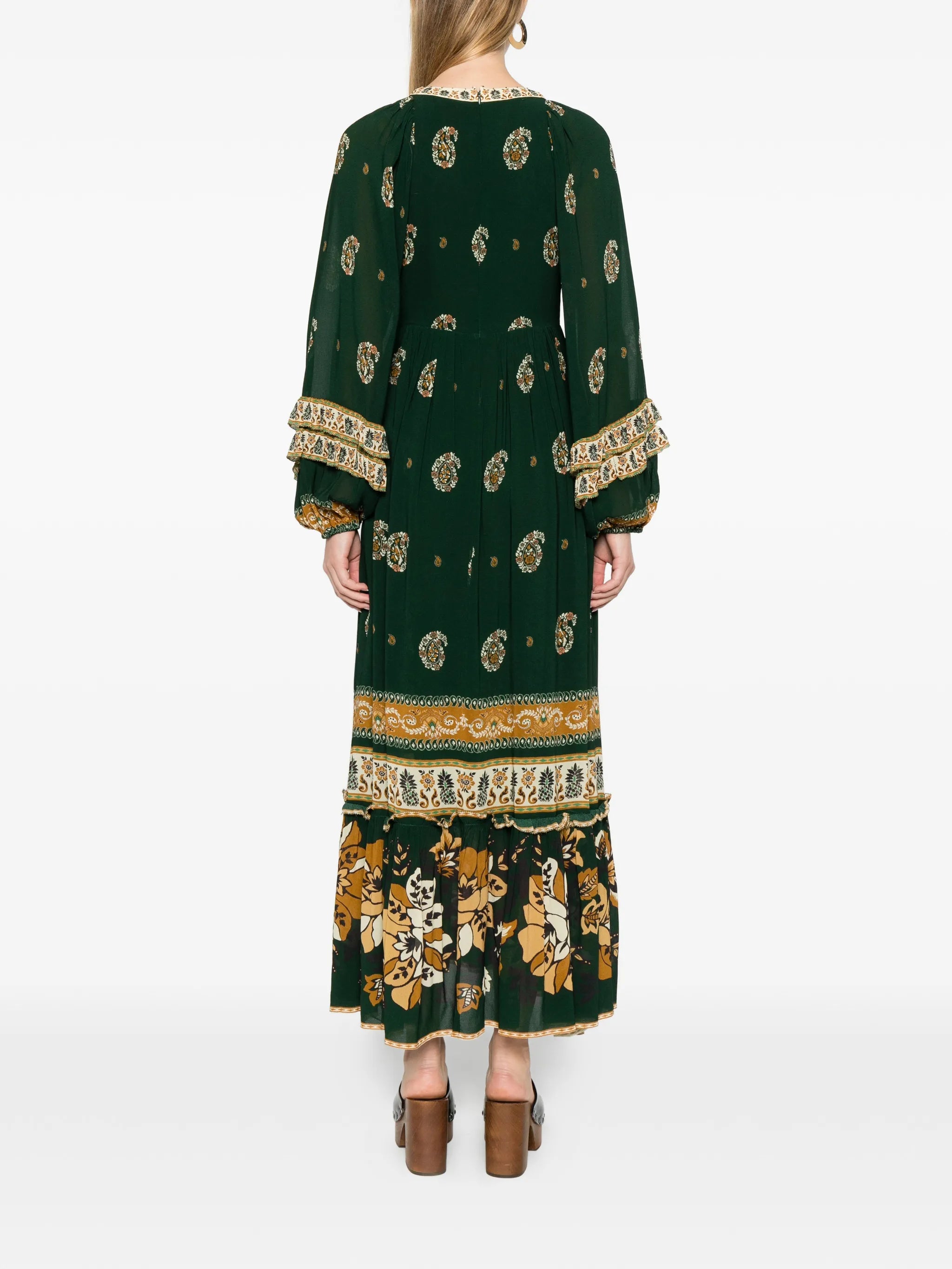 Ayla floral-print maxi dress