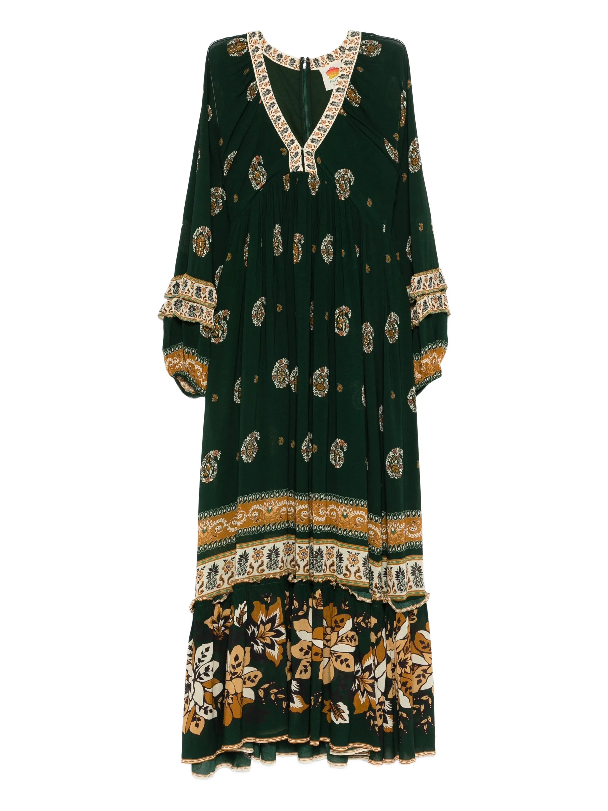 Ayla floral-print maxi dress