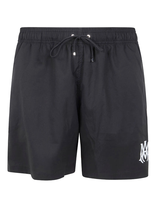 logo swim shorts