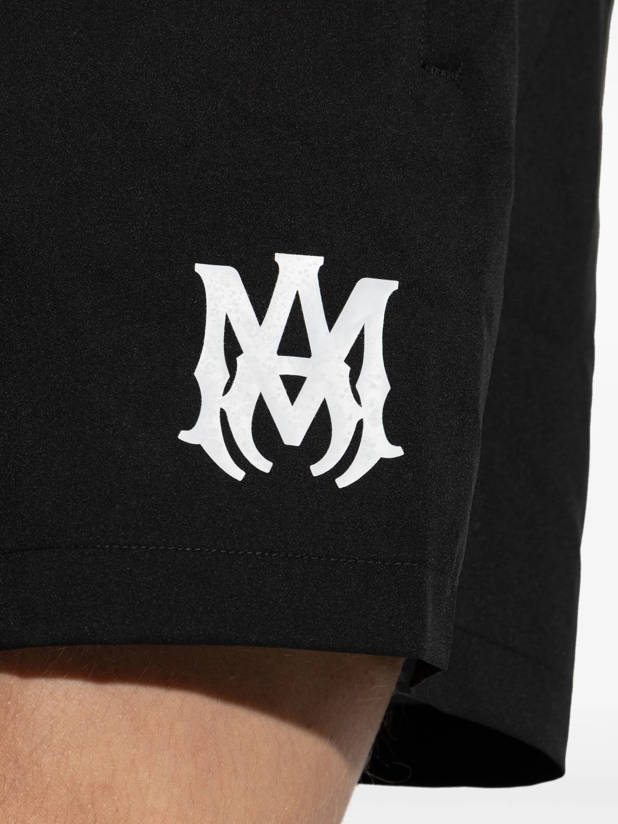logo swim shorts