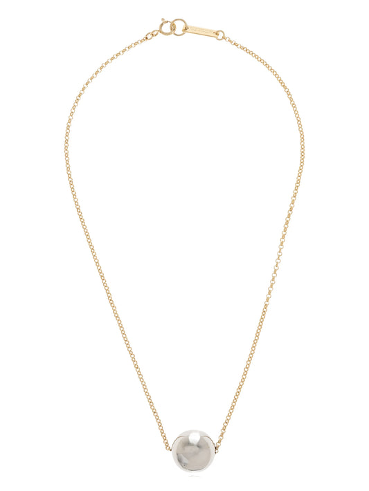 sphere chain necklace