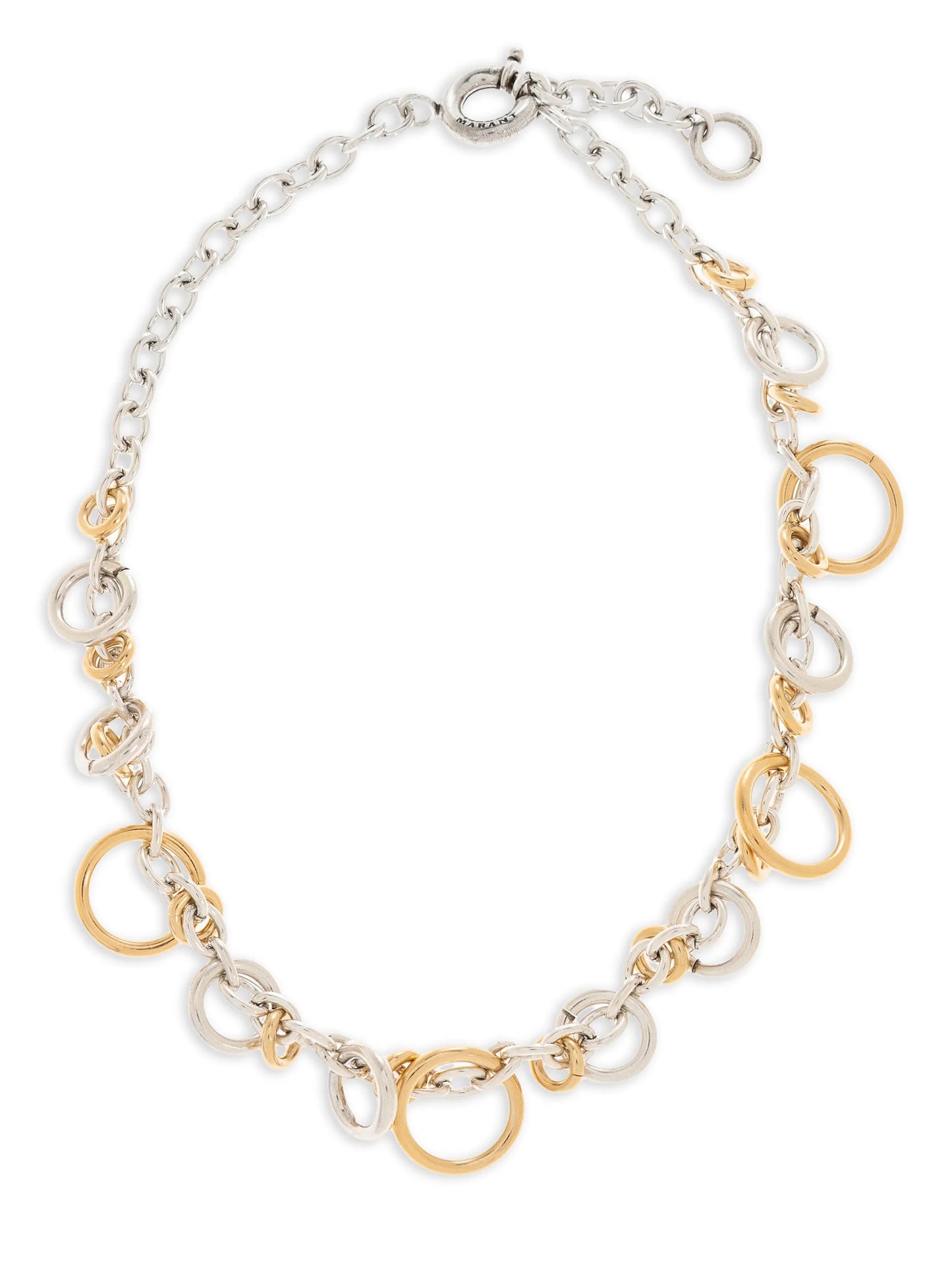 ring chain necklace