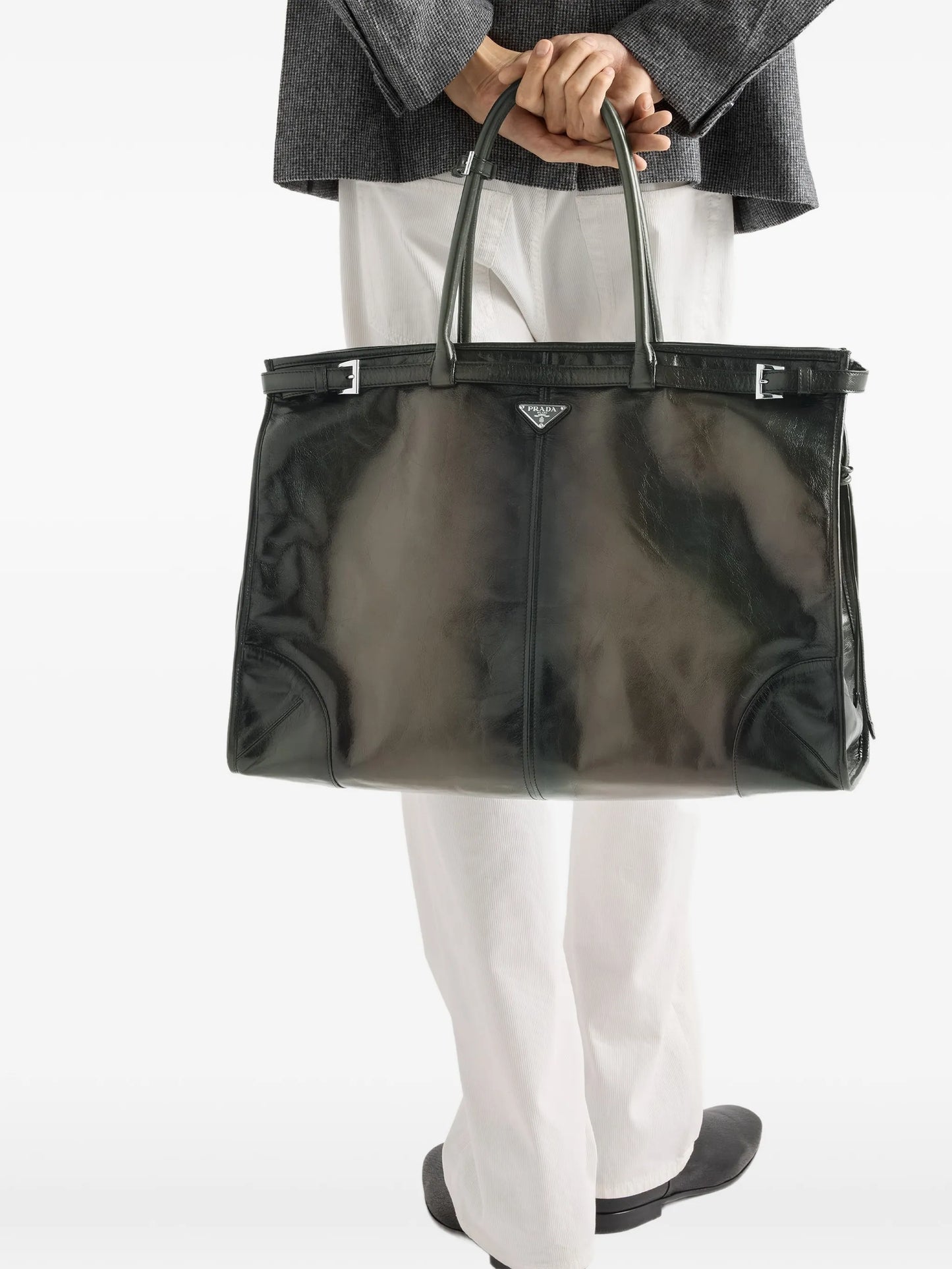 Bonnie leather tote bag