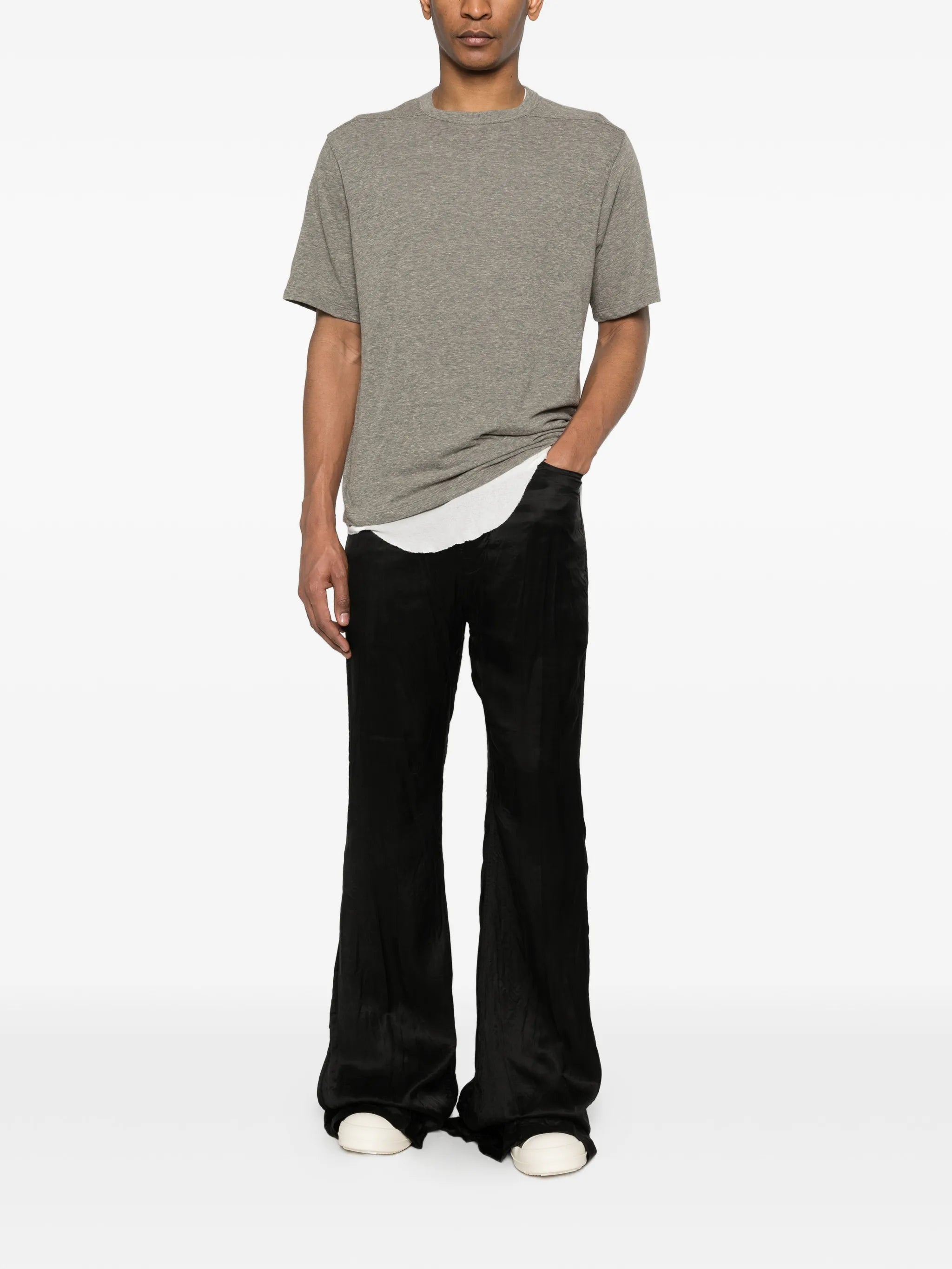 Bolan pocket bootcut trousers