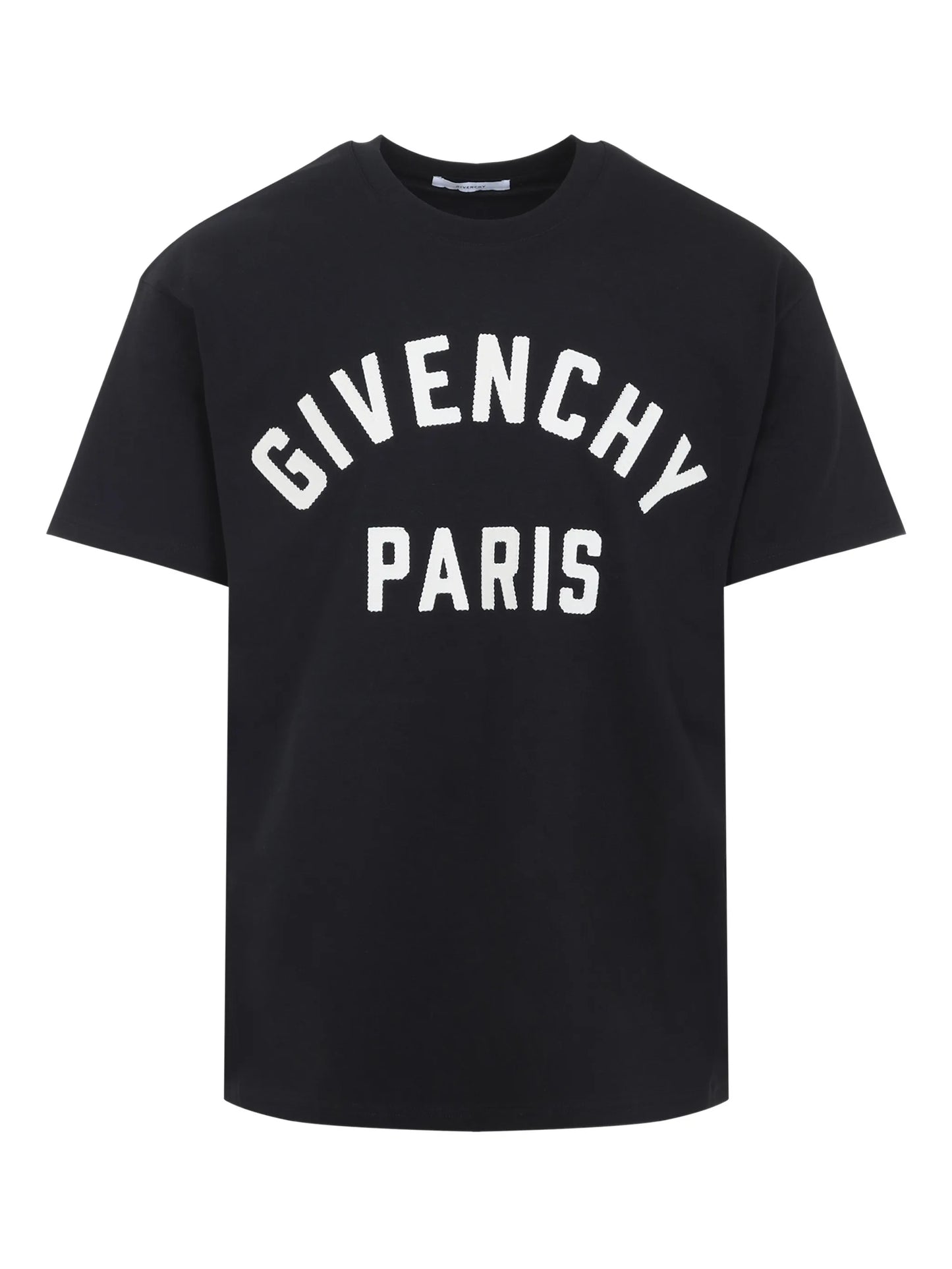 logo-embroidered T-shirt