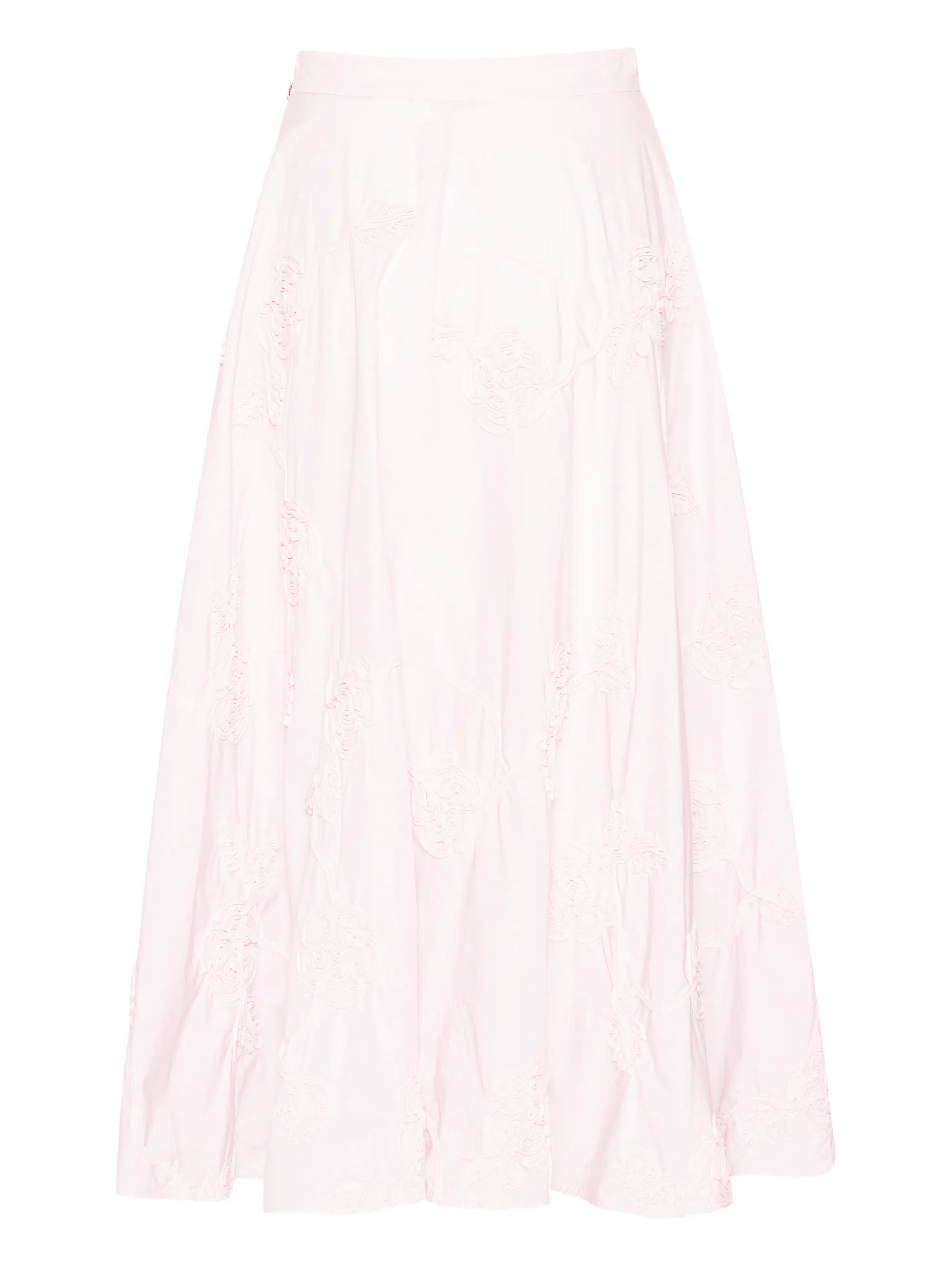 flower midi skirt
