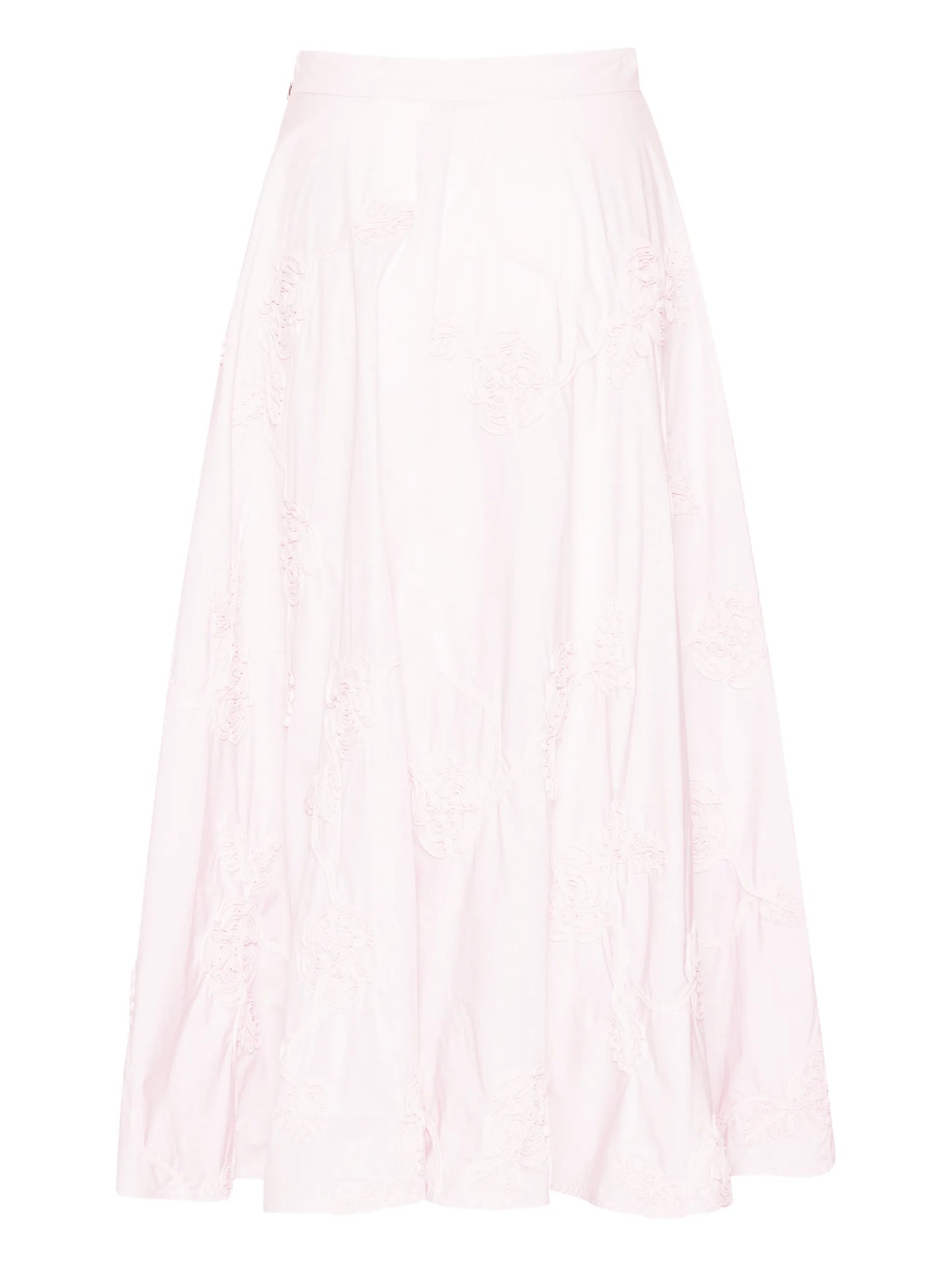 flower midi skirt