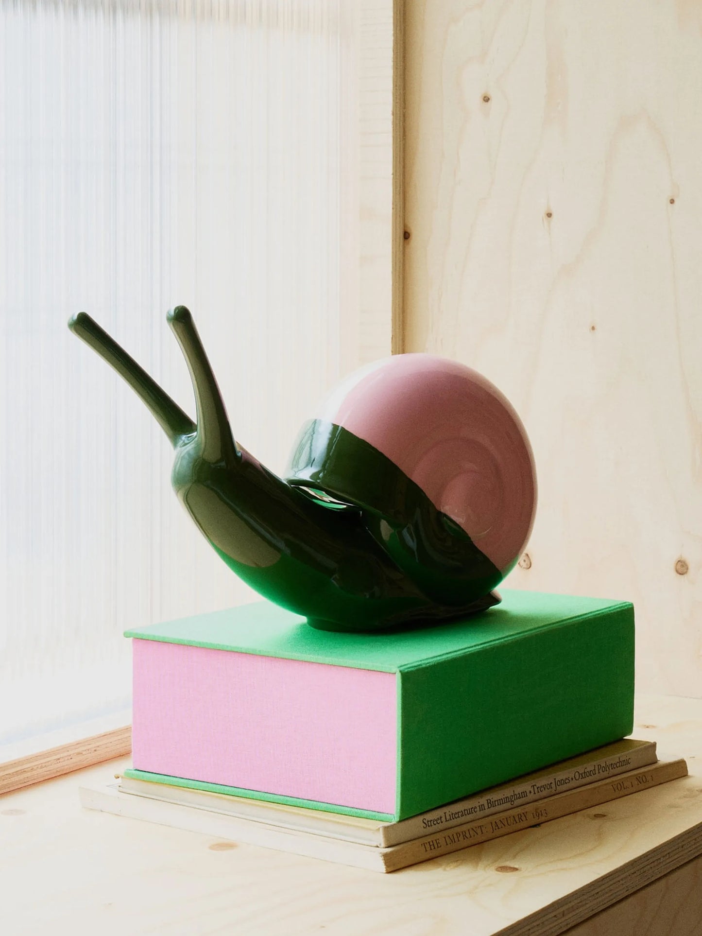 Oddments snail ornament