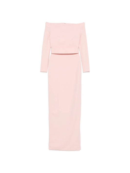 Sabina off-the-shoulder maxi dress
