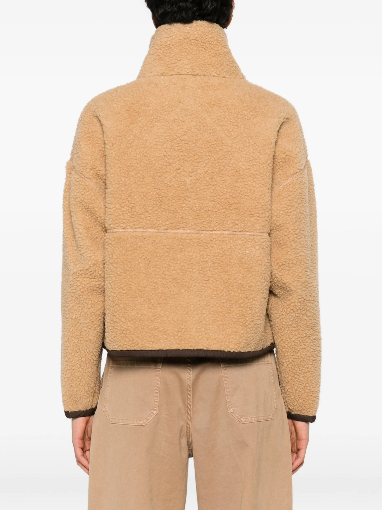 Simcoe fleece zip-fastening jacket