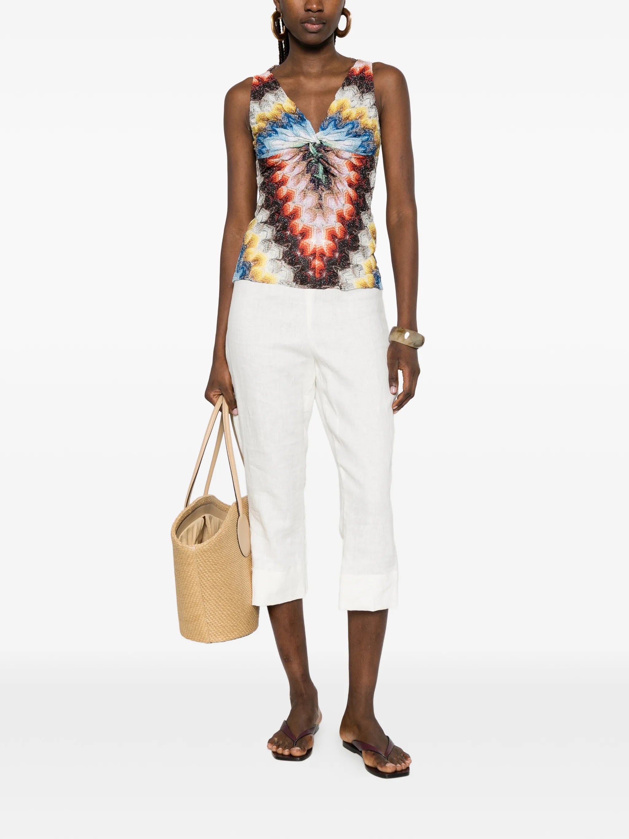patterned twist top