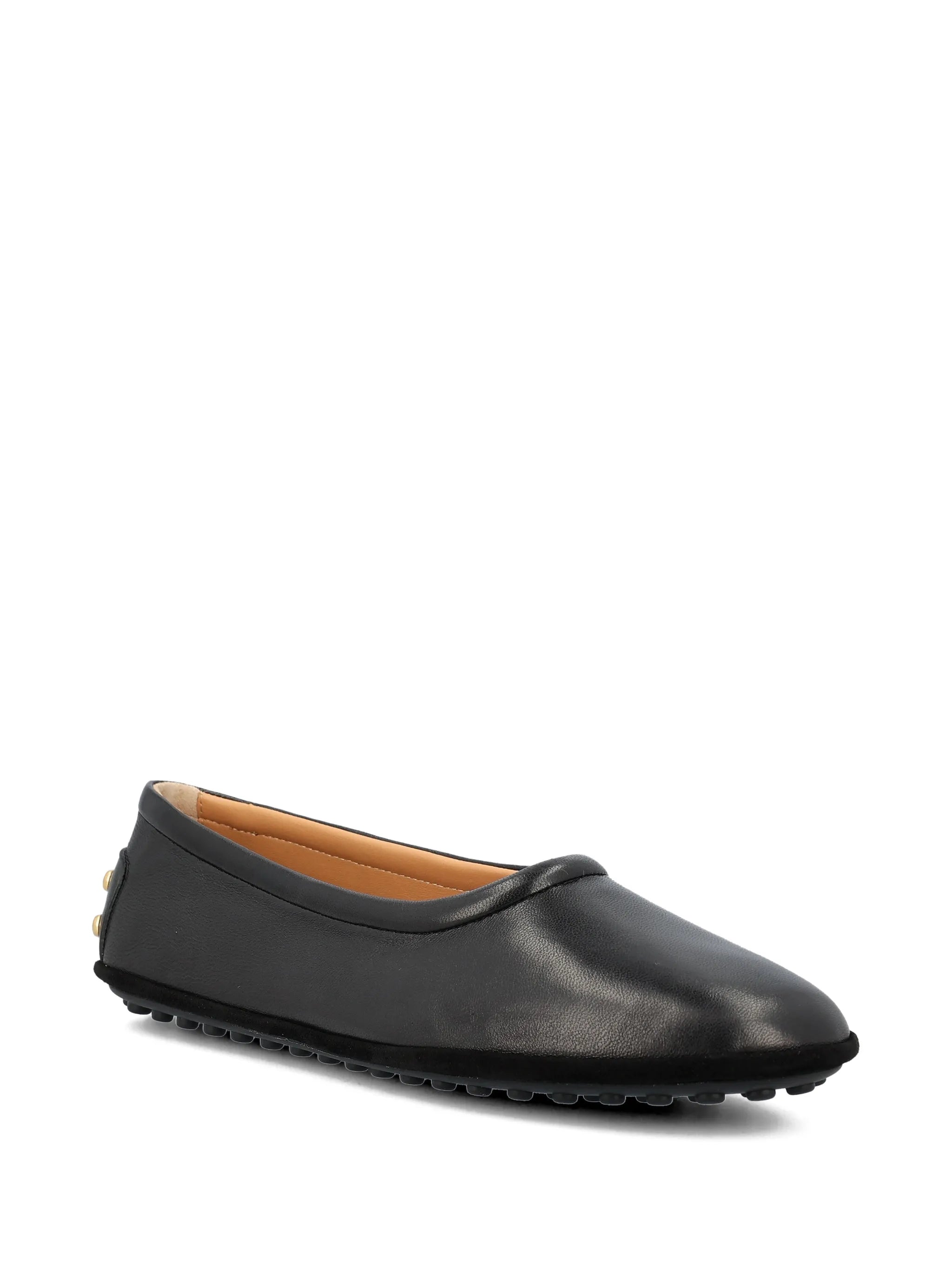 studded-detail ballet flats