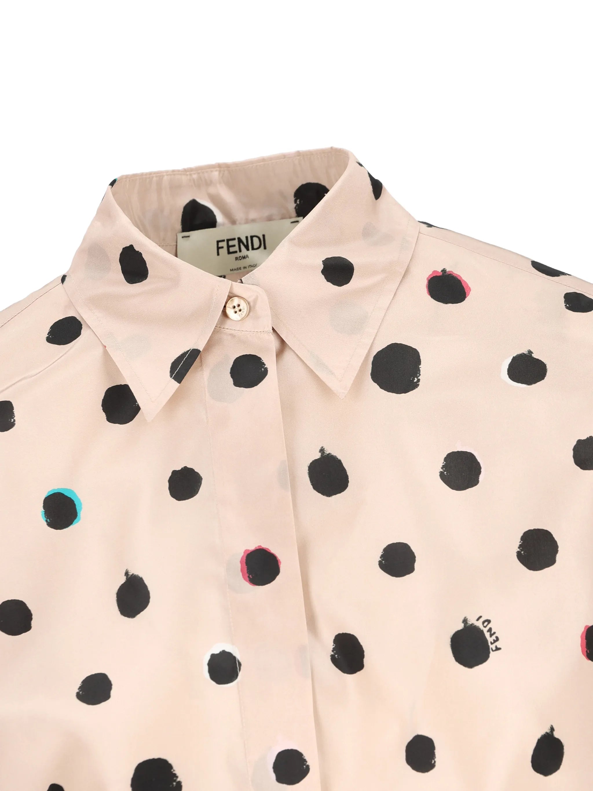 falena dots long-sleeve shirt