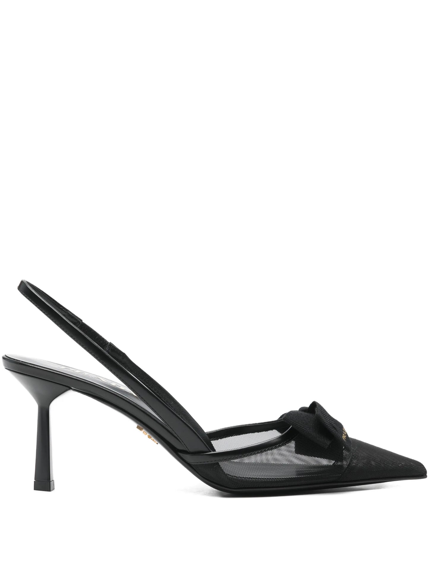 bow pointed-toe pumps