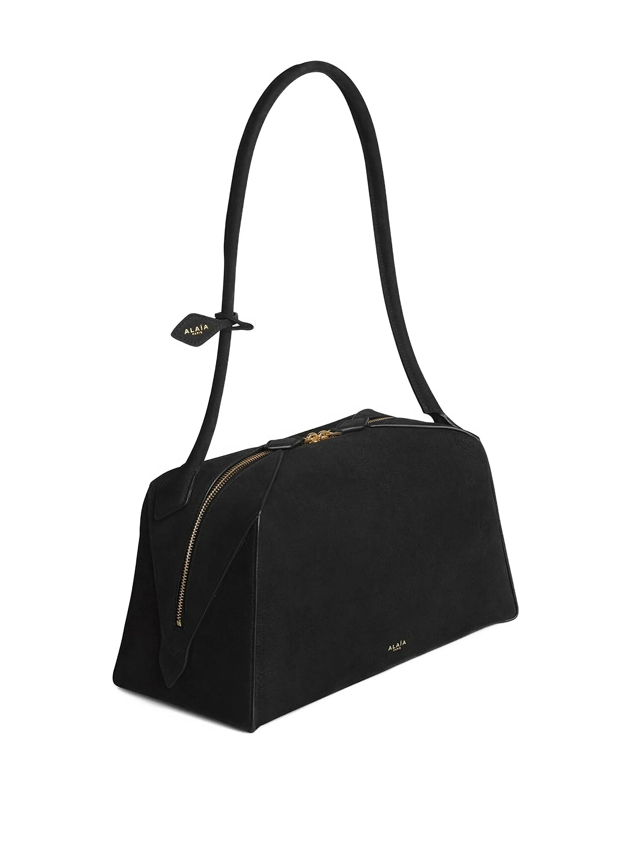 Le Bouledogue tubular-handle bowling bag
