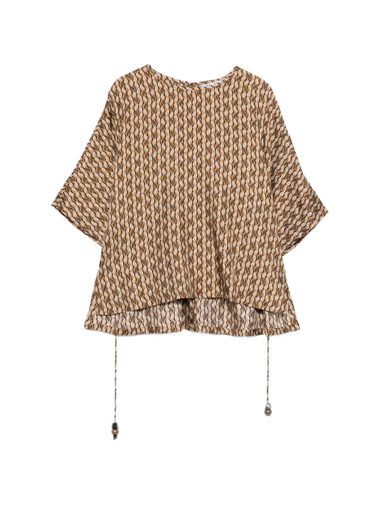 printed blouse