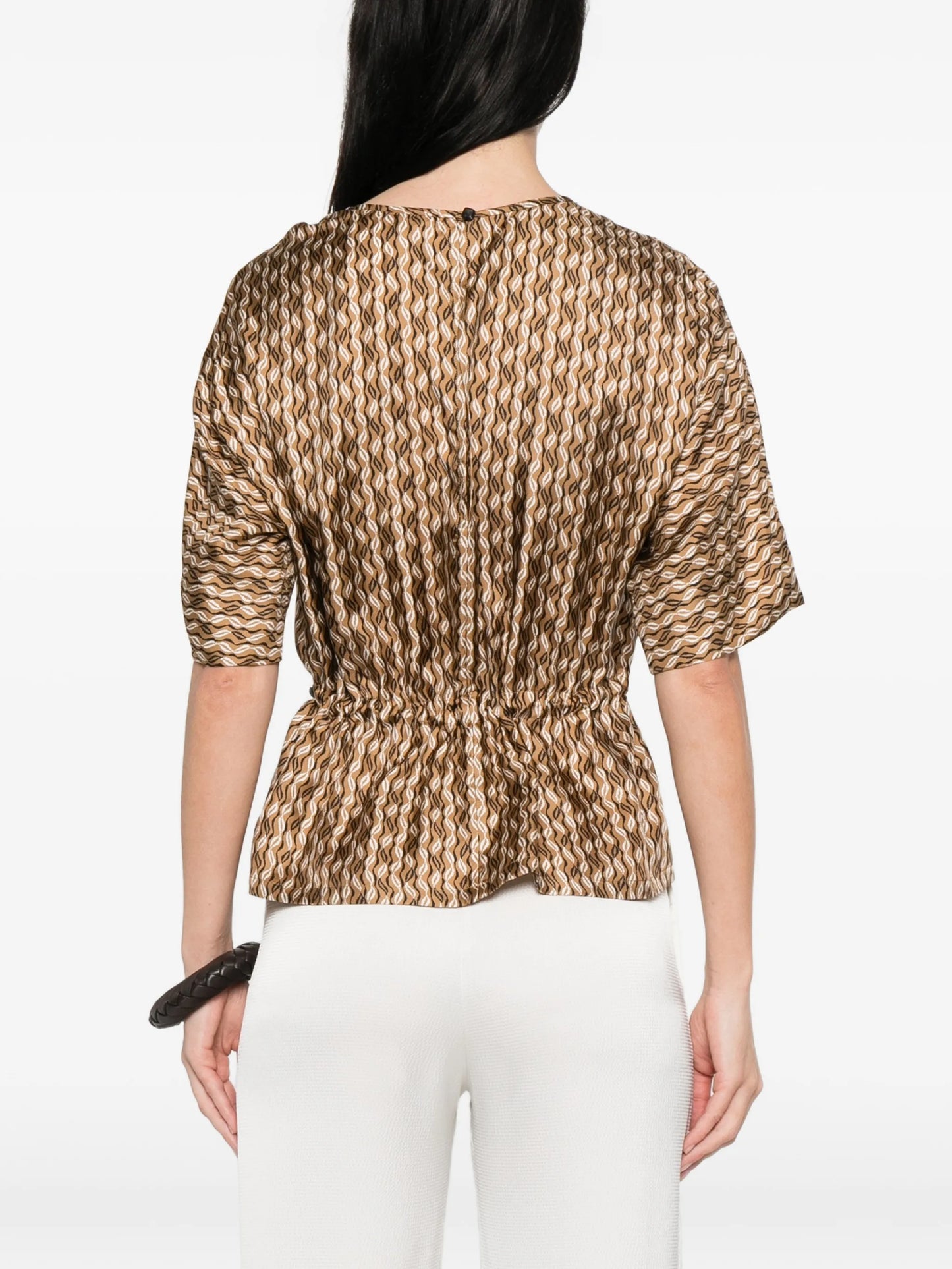 printed blouse