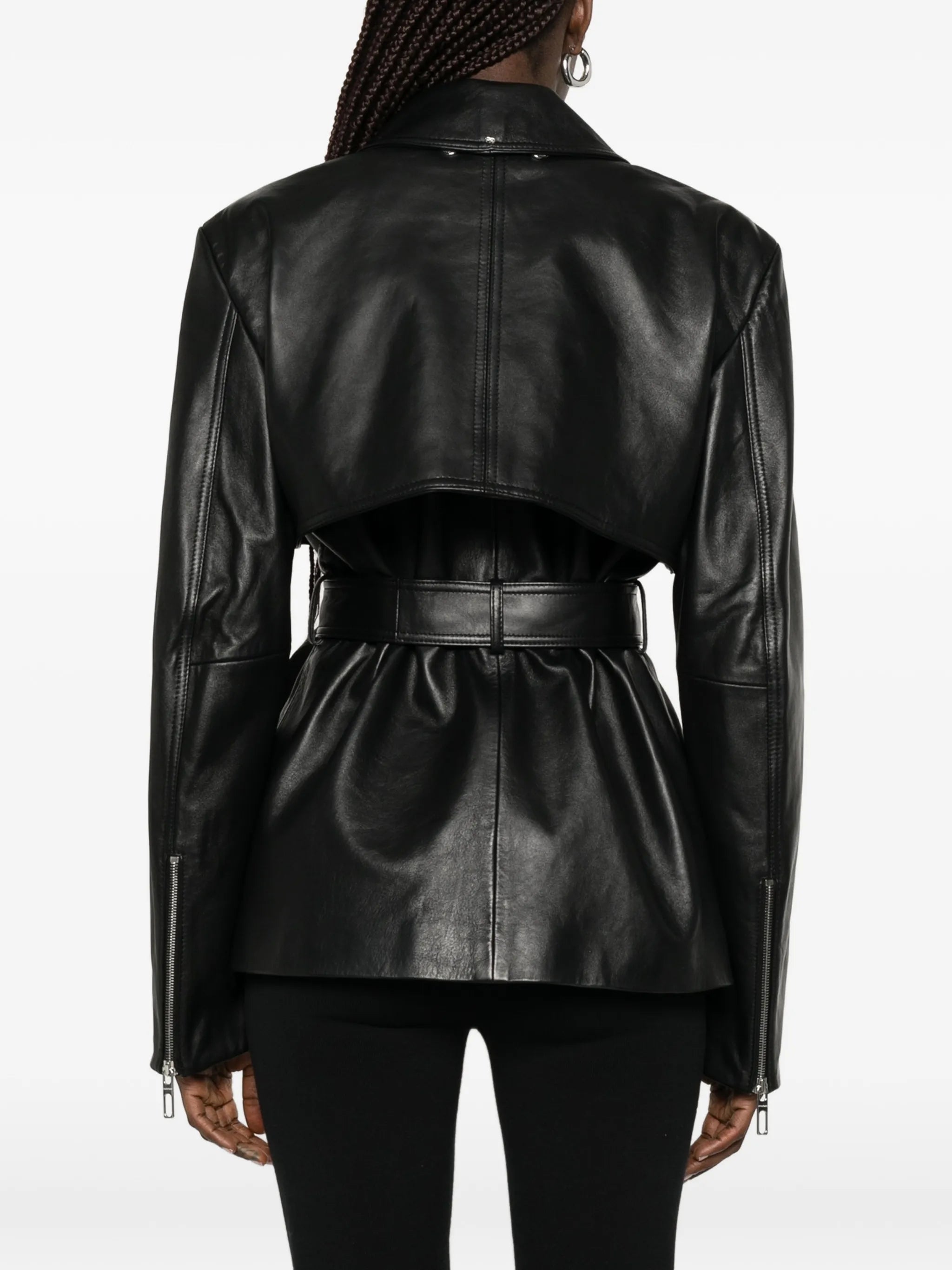 belted jacket
